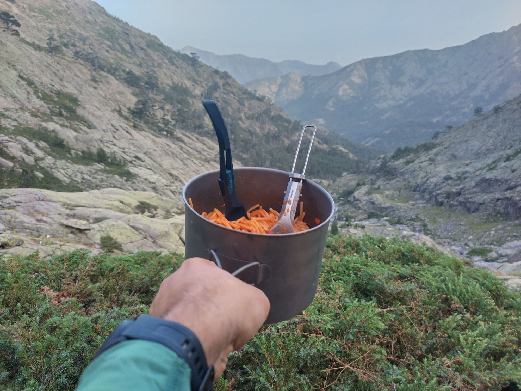 Vegan auf dem GR20